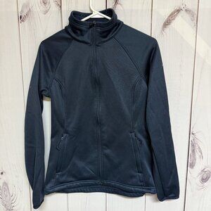 The North Face Canyon Flats Stretch Fleece Jacket M Navy EUC